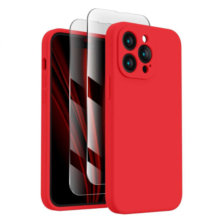 Huse Iphone - Copy code Husă Silicon Iphone 14 PRO cu Protecție Camere - GsmX