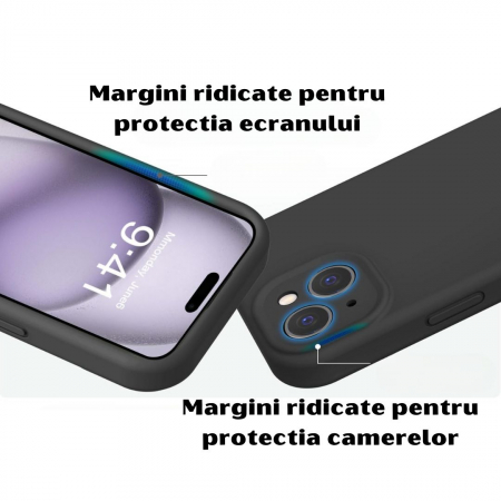 Husa din silicon catifelat pentru Iphone 15 [1]