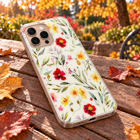 Husa pentru iPhone 16 Pro Max cu imprimeu floral, rezistenta la socuri si lovituri - ZetGSM [6]