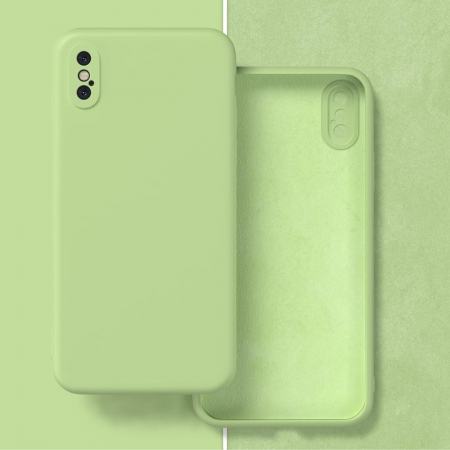 Husa Silicon Catifelat pentru iPhone X - Protecție Camere [3]