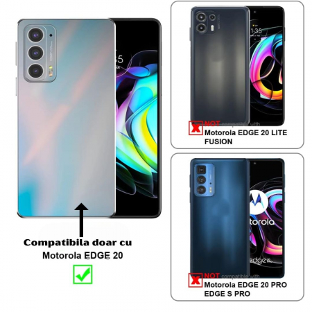 Husa Transparentă Silicon pentru Motorola Edge 20 [5]