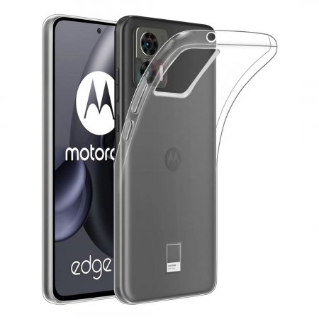Husa pentru Motorola Edge 30 Neo din silicon - Transparenta