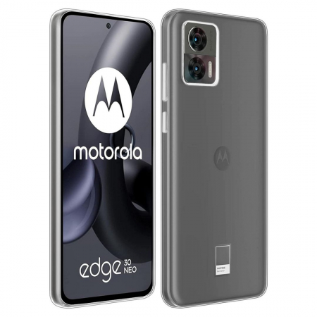 Husa pentru Motorola Edge 30 Neo din silicon - Transparenta [3]