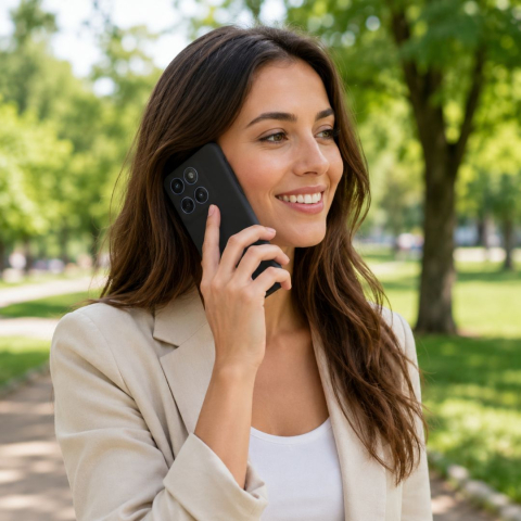 Husa pentru Motorola Edge 60 din sIlicon catifelat cu interior din microfibra si protectie la camere - Negru [5]