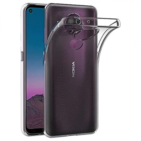 Huse Nokia - Husa Transparentă cu Protecție Camere pentru Nokia 5.4