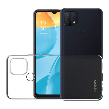 Husa pentru Oppo A15s din silicon - Transparenta [1]