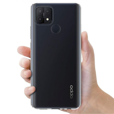 Husa pentru Oppo A35 din silicon - Transparenta [3]