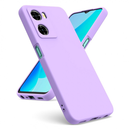 Huse Oppo - Husa pentru Oppo A57s din sIlicon catifelat cu interior din microfibra si protectie la camere