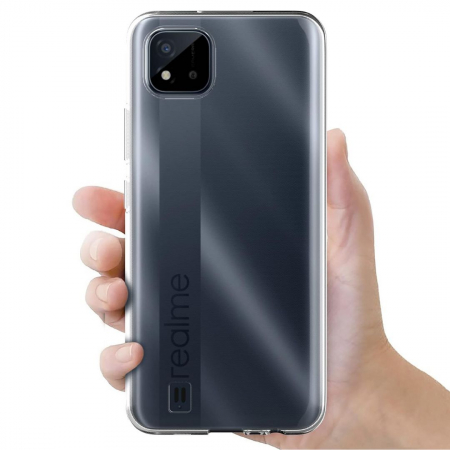 Husa pentru Realme C11 2021 din silicon - Transparenta [3]