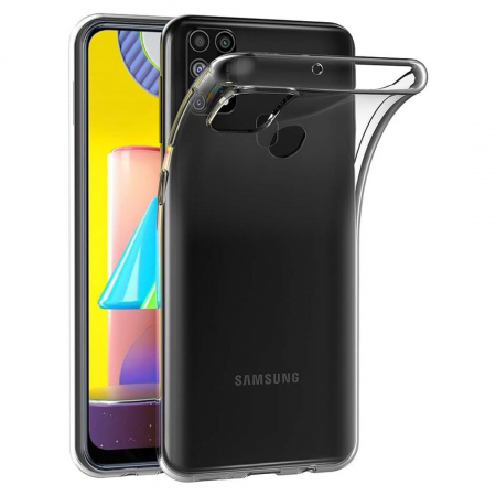 Huse Telefoane - Husa pentru Samsung Galaxy M31 din silicon - Transparenta