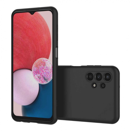 Husă Silicon Catifelat Samsung Galaxy A13 4G cu Protecție Cameră [2]