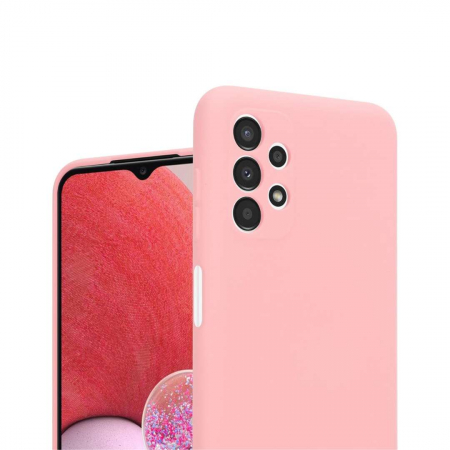 Husă Silicon Catifelat Samsung Galaxy A13 4G cu Protecție Cameră [5]