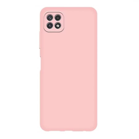 Produse - Husa Silicon Catifelat Samsung Galaxy A22 5G cu Protecție Cameră