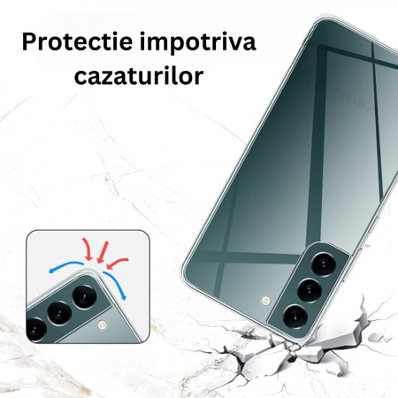 Husa Silicon Transparent pentru Samsung Galaxy S22 Plus [1]