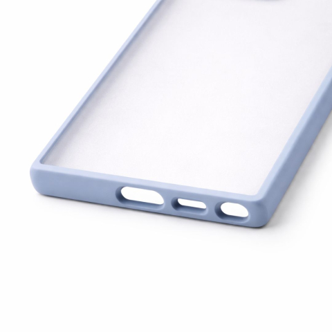 Husa pentru Samsung Galaxy S24 Ultra, Satin Matt, Rezistenta la socuri - Albastru [3]