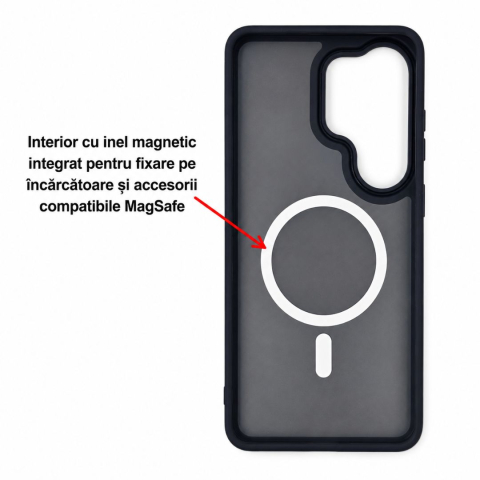 Husă pentru Samsung Galaxy S26 Ultra cu Inel Magnetic, Protecție Antisoc [5]