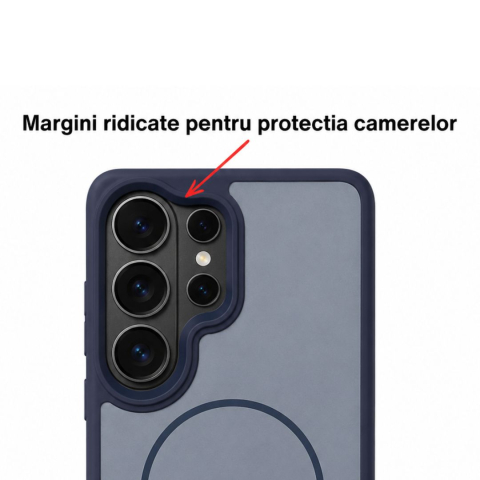 Husă pentru Samsung Galaxy S26 Ultra cu Inel Magnetic, Protecție Antisoc [2]