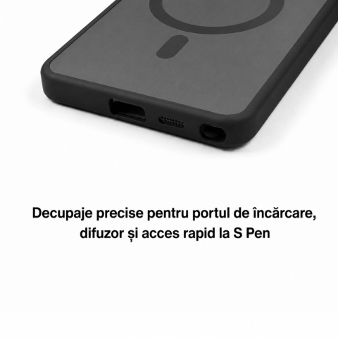 Husă pentru Samsung Galaxy S26 Ultra cu Inel Magnetic, Protecție Antisoc [4]