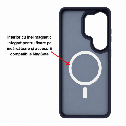 Husă pentru Samsung Galaxy S26 Ultra cu Inel Magnetic, Protecție Antisoc [5]