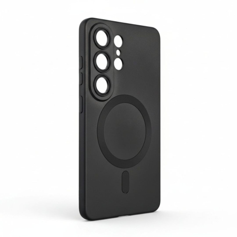 Husă pentru Samsung Galaxy S26 Ultra cu Inel Magnetic și Protectii pentru Camere – Soft Matte Black [6]