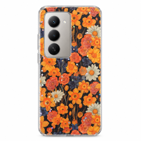 Husa pentru Xiaomi Redmi 15 4G / 5G cu imprimeu floral, rezistenta la socuri si lovituri - ZetGSM [2]