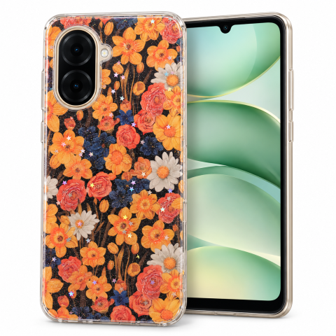 Huse Xiaomi - Husa pentru Xiaomi Redmi A5 cu imprimeu floral, rezistenta la socuri si lovituri - ZetGSM