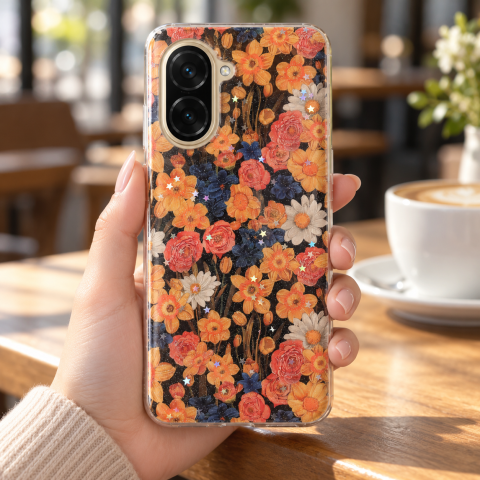 Husa pentru Xiaomi Redmi A5 cu imprimeu floral, rezistenta la socuri si lovituri - ZetGSM [4]