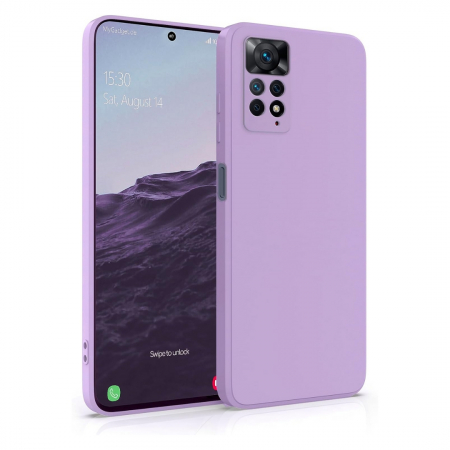 Huse Xiaomi - Husa pentru Xiaomi Redmi Note 11 Pro 5G din sIlicon catifelat cu interior din microfibra si protectie la camere