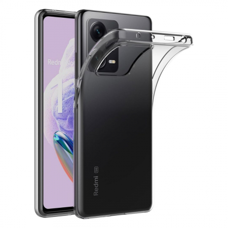 Huse Xiaomi - Husa Transparentă Silicon pentru Xiaomi Redmi Note 12 Pro Plus