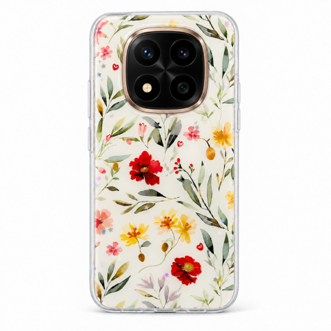 Husa pentru Xiaomi Redmi Note 14 Pro Plus 5G cu imprimeu floral, rezistenta la socuri si lovituri - ZetGSM [2]