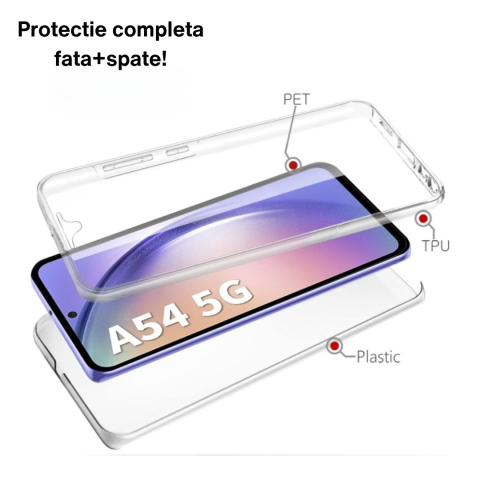 Husa Protectie 360° (Fata+Spate) compatibila Samsung Galaxy A54 5G [1]