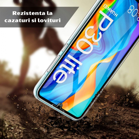 Husa protectie 360 (fata+spate) pentru Huawei P30 Lite - Transparenta [1]