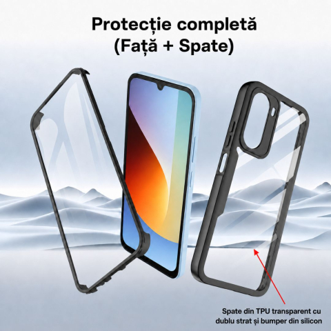 Husa 360 Xiaomi Redmi A7 Pro 4G, Fata + Spate | GsmX [3]