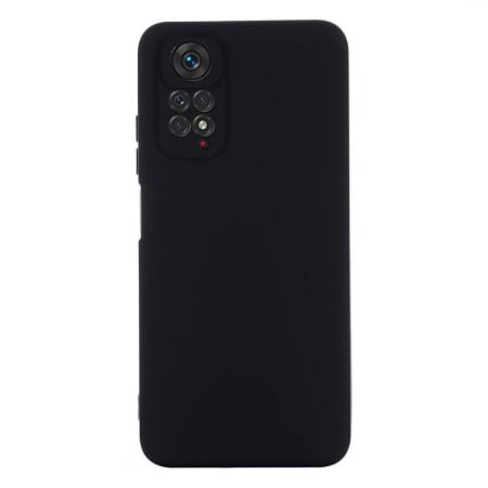 Husa silicon compatibila Xiaomi Redmi Note 11 Pro  4G cu protectie camere - Negru [1]