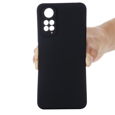 Huse Xiaomi - Husa silicon compatibila Xiaomi Redmi Note 11 Pro  5G cu protectie camere - Negru