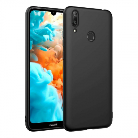 Huse Huawei - Husa Silicon Huawei Y7 2019 - Protecție Camere