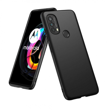 Husa silicon pentru Motorola Moto E20 - Negru [1]