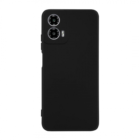 Husa silicon pentru Motorola Moto G04 cu protectie camere - Negru [2]