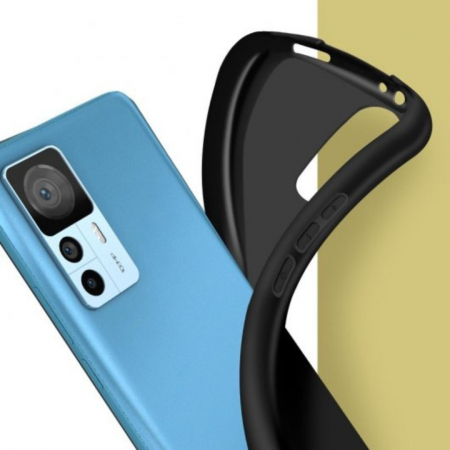 Husa silicon pentru Xiaomi 12T Pro  - Negru [3]