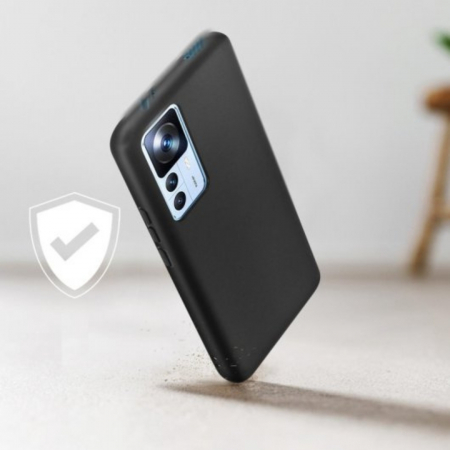 Husa silicon pentru Xiaomi 12T Pro  - Negru [2]
