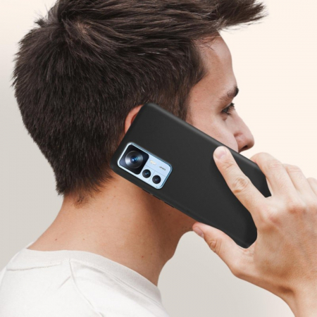 Husa silicon pentru Xiaomi 12T Pro  - Negru [4]
