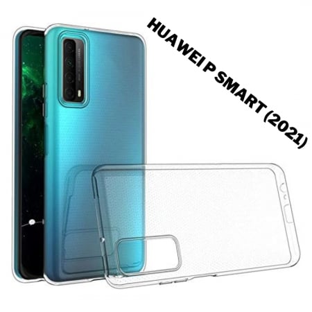 Huse Huawei - Husa silicon transparent compatibila Huawei P Smart (2021)