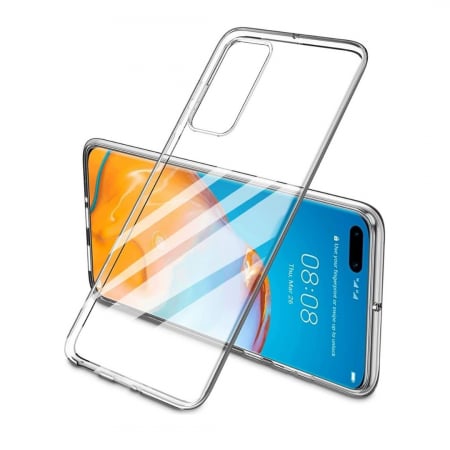 Huse Huawei - Husa silicon transparent compatibila Huawei P40