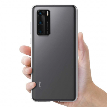Husa silicon transparent compatibila Huawei P40 [2]