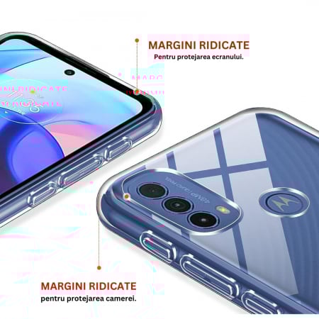 Husa silicon pentru Motorola Moto  E30 - Transparenta [7]