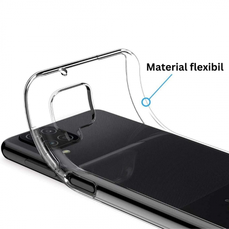 Husă silicon transparent compatibilă Samsung A12 [2]