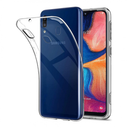 Huse Telefoane - Husa silicon pentru Samsung Galaxy A20E - Transparenta