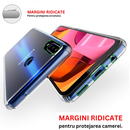 Husă silicon transparent compatibilă Samsung A20S [5]