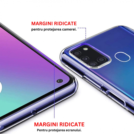 Husa silicon pentru Samsung Galaxy A21s - Transparenta [3]