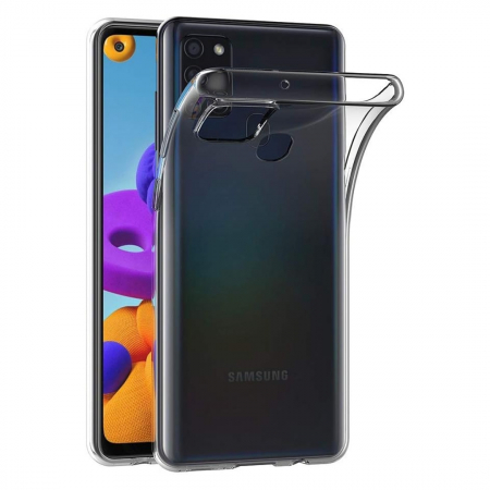 Huse Telefoane - Husa silicon pentru Samsung Galaxy A21s - Transparenta